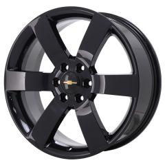 CHEVROLET TRAILBLAZER wheel rim GLOSS BLACK 5254 stock factory oem replacement