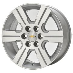 CHEVROLET TRAVERSE wheel rim MACHINED SILVER 5408 stock factory oem replacement