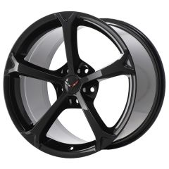 CHEVROLET CORVETTE wheel rim GLOSS BLACK 5460 stock factory oem replacement