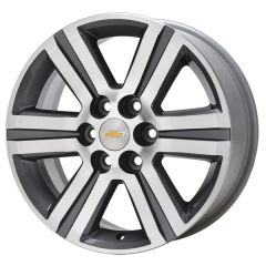 CHEVROLET TRAVERSE wheel rim MACHINED GREY 5572 stock factory oem replacement