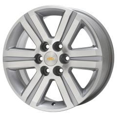 CHEVROLET TRAVERSE wheel rim MACHINED SILVER 5572 stock factory oem replacement