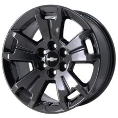 CHEVROLET COLORADO wheel rim PVD BLACK CHROME 5672 stock factory oem replacement