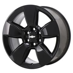 CHEVROLET COLORADO wheel rim GLOSS BLACK 5747 stock factory oem replacement