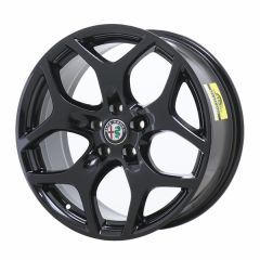 ALFA ROMEO GIULIA wheel rim GLOSS BLACK 58176 stock factory oem replacement