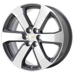 CHEVROLET TRAVERSE wheel rim MACHINED GREY 5845 stock factory oem replacement