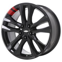 CHEVROLET MALIBU wheel rim GLOSS BLACK - RED LINE 5857 stock factory oem replacement
