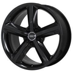 AUDI A5 wheel rim GLOSS BLACK 58825 stock factory oem replacement