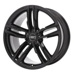 AUDI A5 wheel rim GLOSS BLACK 58828 stock factory oem replacement