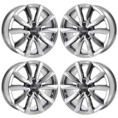 AUDI A3 wheel rim PVD BRIGHT CHROME 58832 stock factory oem replacement