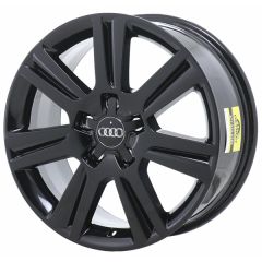 AUDI A4 wheel rim GLOSS BLACK 58836 stock factory oem replacement