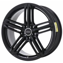 AUDI A8 wheel rim GLOSS BLACK 58878 stock factory oem replacement