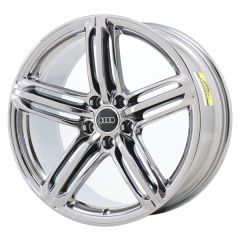 AUDI A5 wheel rim PVD BRIGHT CHROME 58843 stock factory oem replacement