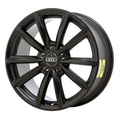 AUDI A6 wheel rim SATIN BLACK 58851 stock factory oem replacement