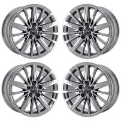 AUDI A5 wheel rim PVD BRIGHT CHROME 58861 stock factory oem replacement