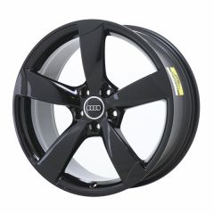 AUDI A4 wheel rim GLOSS BLACK 58867 stock factory oem replacement