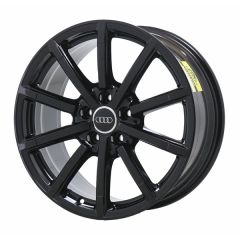 AUDI A3 wheel rim GLOSS BLACK 58949 stock factory oem replacement