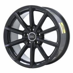 AUDI A4 wheel rim GLOSS BLACK 58956 stock factory oem replacement