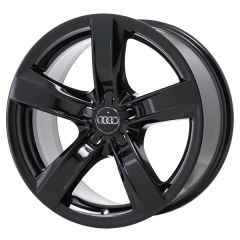 AUDI A5 wheel rim GLOSS BLACK 58959 stock factory oem replacement