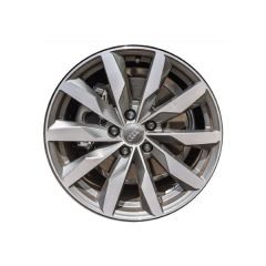 AUDI A4 wheel rim MACHINED GREY 58992 stock factory oem replacement