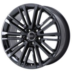 AUDI A4 wheel rim PVD BLACK CHROME 59003 stock factory oem replacement