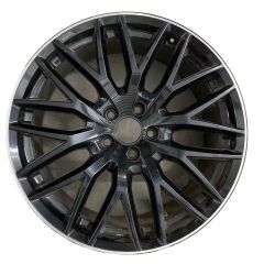 AUDI A5 wheel rim MACHINED LIP BLACK ALY59026 stock factory oem replacement