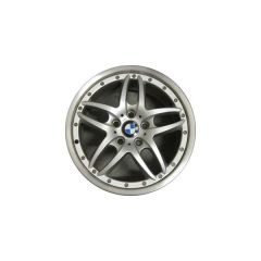 BMW 330i wheel rim MACHINED LIP SILVER 59466 stock factory oem replacement