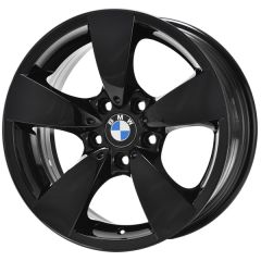 BMW 525i wheel rim GLOSS BLACK 59471 stock factory oem replacement