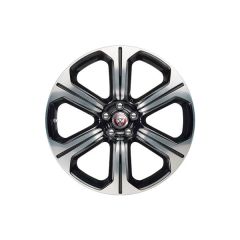 JAGUAR XFR wheel rim MACHINED BLACK 59898 stock factory oem replacement