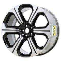 JAGUAR XFR wheel rim POLISHED BLACK 59899 stock factory oem replacement
