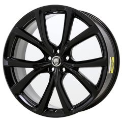 JAGUAR F-PACE wheel rim GLOSS BLACK 60012 stock factory oem replacement