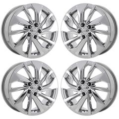 NISSAN ROGUE wheel rim PVD BRIGHT CHROME 62619 stock factory oem replacement