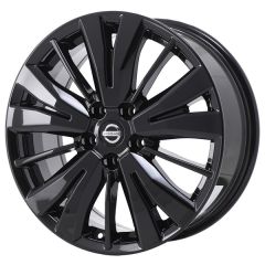 NISSAN PATHFINDER wheel rim GLOSS BLACK 62742 stock factory oem replacement