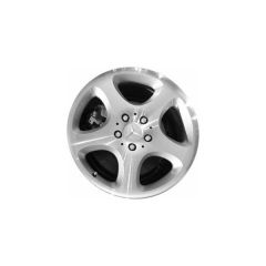 MERCEDES-BENZ E300 wheel rim MACHINED SILVER 65195 stock factory oem replacement