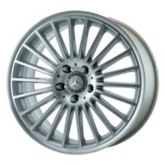 MERCEDES-BENZ SL55 wheel rim MACHINED SILVER 65283 stock factory oem replacement