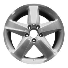 MERCEDES-BENZ SLK350 wheel rim MACHINED SILVER 65357 stock factory oem replacement