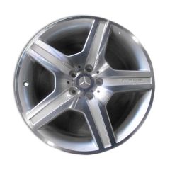 MERCEDES-BENZ S550 wheel rim MACHINED SILVER 65472 stock factory oem replacement