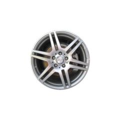 MERCEDES-BENZ C300 wheel rim MACHINED SILVER 65529 stock factory oem replacement
