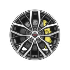 SUBARU IMPREZA wheel rim MACHINED GREY 68854 stock factory oem replacement