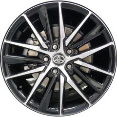TOYOTA CAMRY wheel rim MACHINED BLACK 69133 stock factory oem replacement
