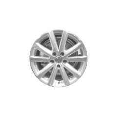 VOLKSWAGEN EOS wheel rim MACHINED SILVER 69828 stock factory oem replacement