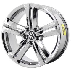 VOLKSWAGEN CC wheel rim PVD BRIGHT CHROME 69924 stock factory oem replacement