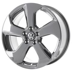 VOLKSWAGEN GOLF wheel rim PVD BRIGHT CHROME 69980 stock factory oem replacement
