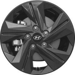 HYUNDAI ELANTRA wheel rim HYPER BLACK 71002 stock factory oem replacement