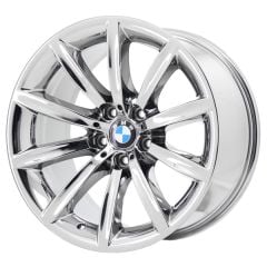 BMW 750i wheel rim PVD BRIGHT CHROME 71162 stock factory oem replacement