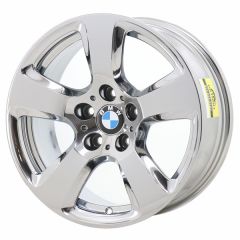 BMW 525i wheel rim PVD BRIGHT CHROME 71198 stock factory oem replacement