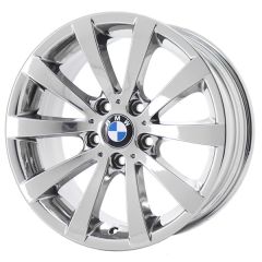 BMW 323i wheel rim PVD BRIGHT CHROME 71317 stock factory oem replacement