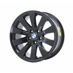 BMW 535i wheel rim GLOSS BLACK 71325 stock factory oem replacement