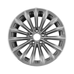 BMW 535i wheel rim MACHINED SILVER 71331 stock factory oem replacement