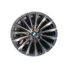 BMW 535i wheel rim MACHINED GREY 71336 stock factory oem replacement