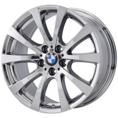 BMW X5 wheel rim PVD BRIGHT CHROME 71381 stock factory oem replacement